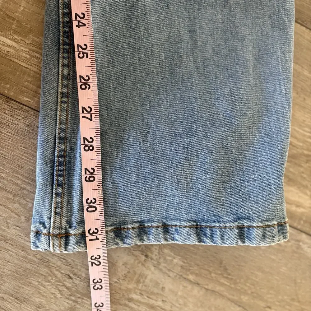 Cotton On Jeans | Womens 8 (29x31.5) | Original Flare Light Wash Stretch Denim - Picture 7 of 9